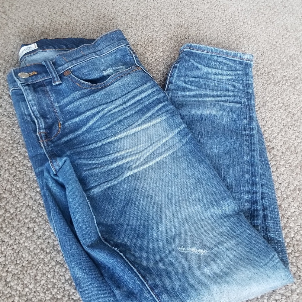 Madewell skinny skinny jeans